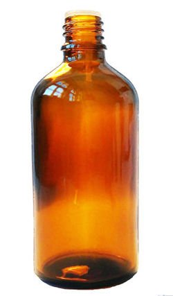 100ml dark glass bottle + dropper + cap