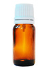 10ml dark glass bottle + dropper + cap